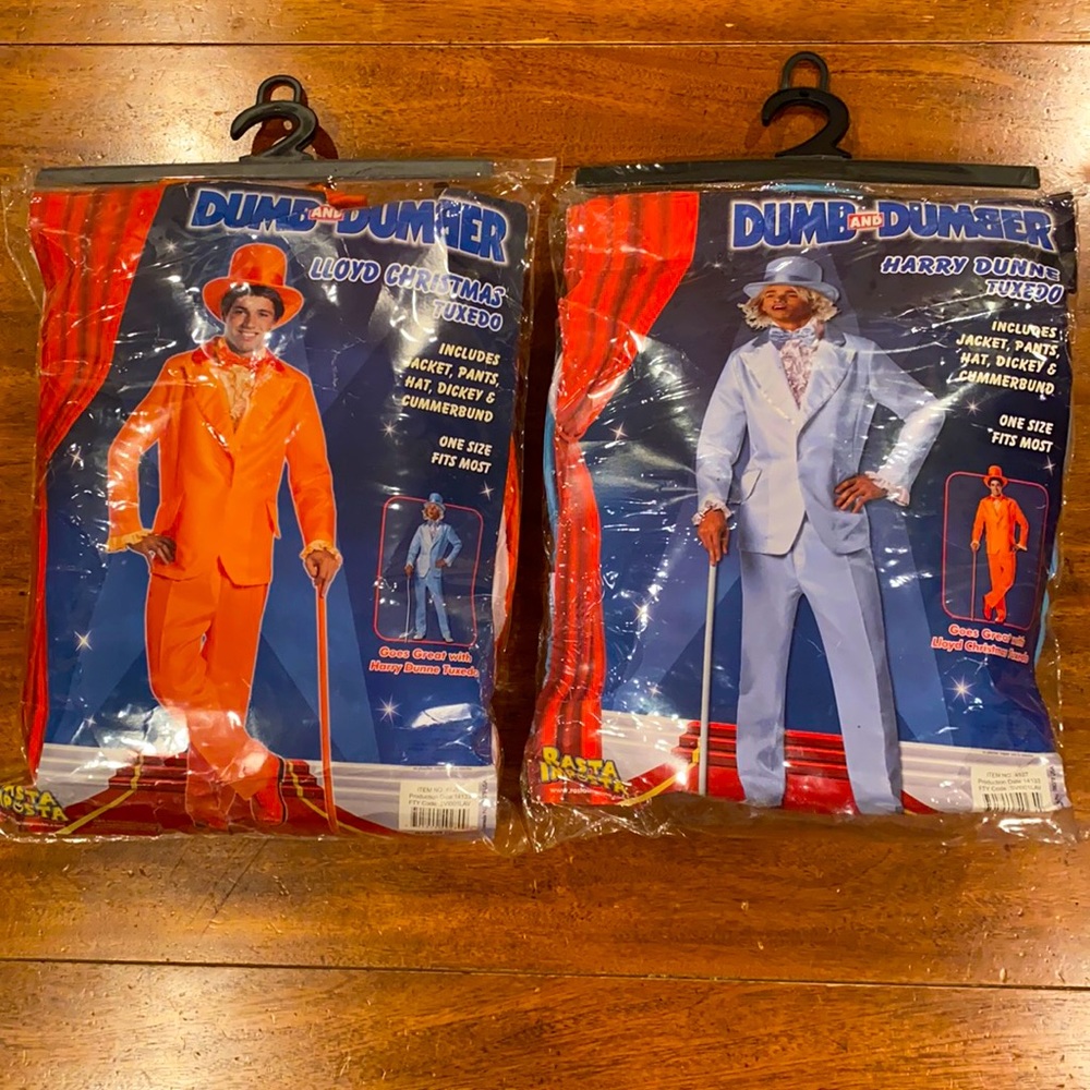 Dumb and Dumber adult costume